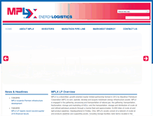 Tablet Screenshot of mplx.com